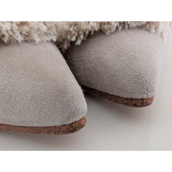 Ulla Johnson Suede Tassel D'Orsay Pumps - EU 40 US 10 Gray Brown Red Heels - Picture 7 of 11